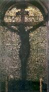 Leon Wyczolkowski Wawel Crucifix oil painting